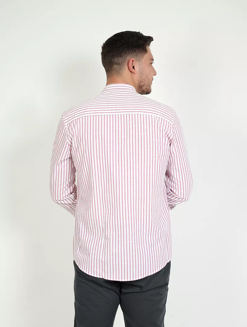 Chemise regular rayures
